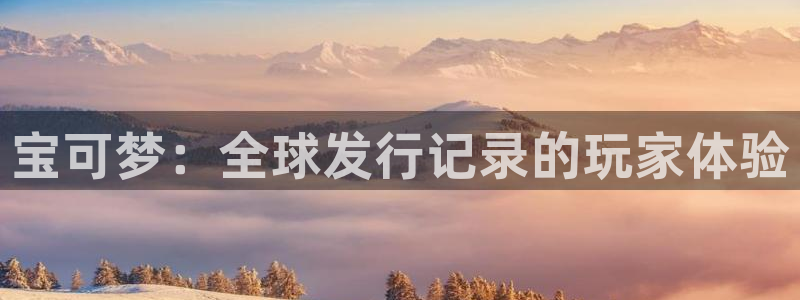 pp电子电子商务有限公司地址：宝可梦：全球发行记录的玩家体验